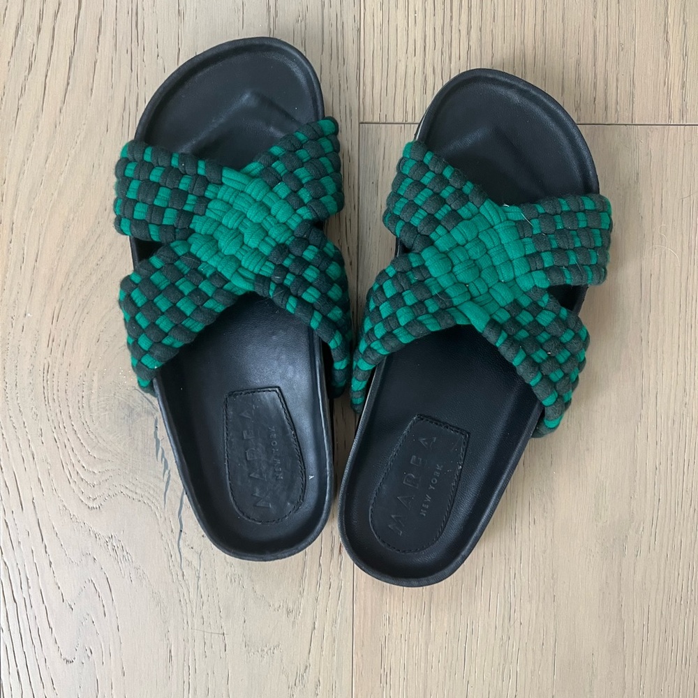 Marea Cross Sandals - image 1